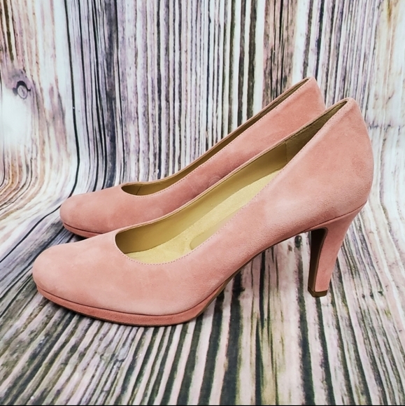 Naturalizer Michelle Pink Peony Suede 